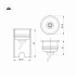 Светильник KT-AQUA-R45-3W White6000 (SL, 45 deg, 12V) (Arlight, Герметичный)