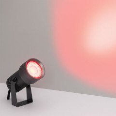 Светильник KT-RAY-COLOR-R61-12W RGB-Warm3000 (DG, 36 deg, 12V) (Arlight, IP67 Металл, 3 года)