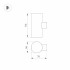 Светильник KT-RAY-WALL-TWIN-R46-2x3W Warm3000 (GR, 24 deg, 24V) (Arlight, IP65 Металл, 3 года)