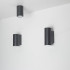 Светильник LGD-FORMA-WALL-R90-12W Warm3000 (GR, 44 deg, 230V) (Arlight, IP54 Металл, 3 года)