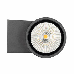 Светильник LGD-FORMA-WALL-R90-12W Warm3000 (GR, 44 deg, 230V) (Arlight, IP54 Металл, 3 года)