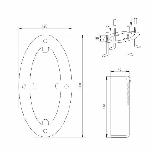 Светильник LGD-MUSE-BOLL-H1500-18W Warm3000 (DG, 328 deg, 230V) (Arlight, IP65 Металл, 3 года)