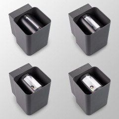 Светильник LGD-Wall-Vario-J2G-12W Warm White (Arlight, IP54 Металл, 3 года)