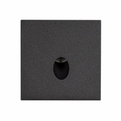 Светильник LT-GAP-S70x70-3W Warm3000 (BK, 30deg, 230V) (Arlight, IP65 Металл, 3 года)