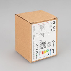 Светильник LT-GAP-S70x70-3W Warm3000 (WH, 30 deg) (Arlight, IP65 Металл, 3 года)