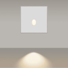 Светильник LT-GAP-S70x70-3W Warm3000 (WH, 30 deg) (Arlight, IP65 Металл, 3 года)