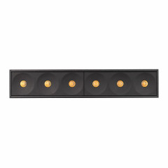Светильник MAG-DARK-45-L200-6W Warm3000 (BK, 20 deg, 24V) (Arlight, IP20 Металл, 5 лет)