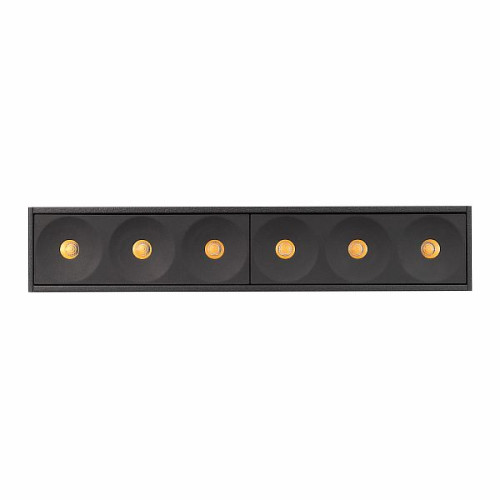 Светильник MAG-DARK-45-L200-6W Warm3000 (BK, 20 deg, 24V) (Arlight, IP20 Металл, 5 лет)