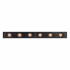 Светильник MAG-DOTS-25-L200-6W Warm3000 (BK, 30 deg, 24V) (Arlight, IP20 Металл, 5 лет)