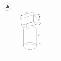 Светильник MAG-SPOT-45-R85-5W Day4000 (WH, 20 deg, 24V) (Arlight, IP20 Металл, 5 лет)