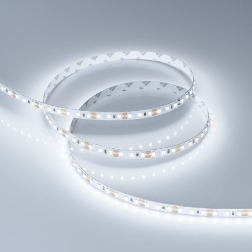 Светодиодная Лента RT-A120-8mm 12V Cool 8K (9.6 W/m, IP20, 2835, 5m) (Arlight, 9.6 Вт/м, IP20)