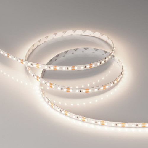 Светодиодная Лента RT-A120-8mm 12V Day4000 (14.4 W/m, IP20, 2835, 5m) (Arlight, Открытый)