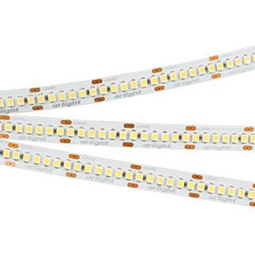 Светодиодная Лента RT-A240-10mm 24V Day4000 (19.2 W/m, IP20, 3528, 5m) (Arlight, Открытый)