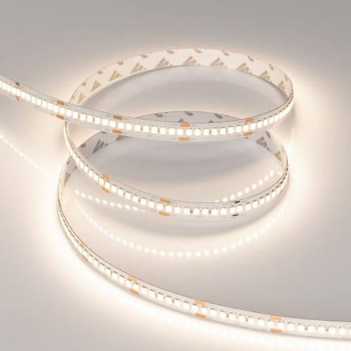 Светодиодная Лента RT-A240-10mm 24V Warm3500 (22 W/m, IP20, 2835, 5m) (Arlight, высок.эфф.150 лм/Вт)