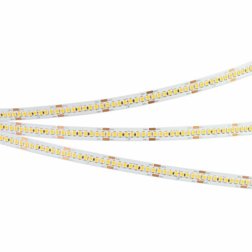 Светодиодная Лента RT-A240-10mm 24V Warm3500 (22 W/m, IP20, 2835, 5m) (Arlight, высок.эфф.150 лм/Вт)