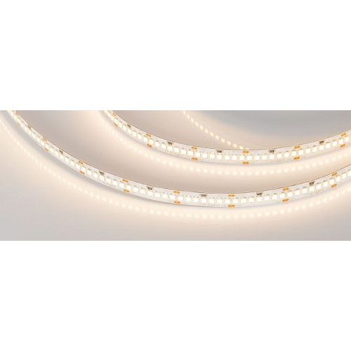 Светодиодная Лента RT-A252-10mm 24V Warm3000 (11 W/m, IP20, 2835, 5m) (Arlight, Открытый)