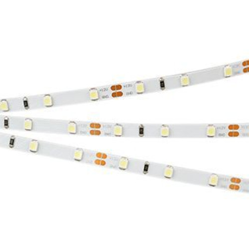Светодиодная Лента RT-A60-5mm 12V Cool 15K (4.8 W/m, IP20, 2835, 5m) (Arlight, 4.8 Вт/м, IP20)