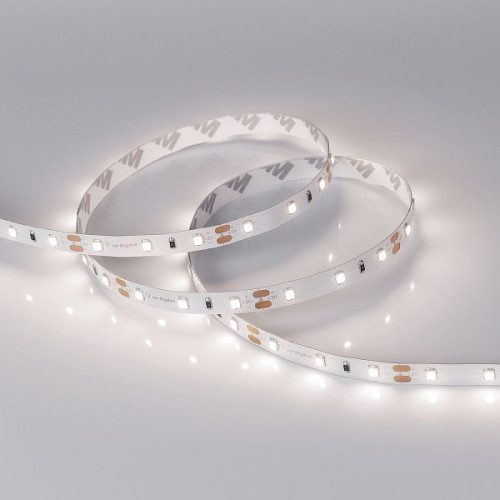Светодиодная лента Лента RT-A60-8mm 12V Day4000 CRI98 (4.8 W/m, IP20, 2835, 5m) (Arlight, Открытый)