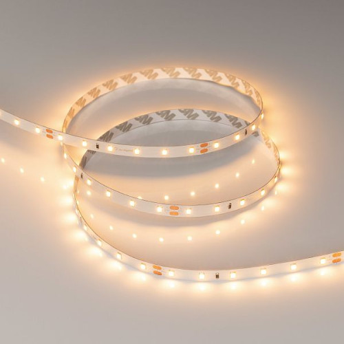 Светодиодная Лента RT-A60-8mm 24V Warm2700 (7.2 W/m, IP20, 2835, 5m) (Arlight, Открытый)