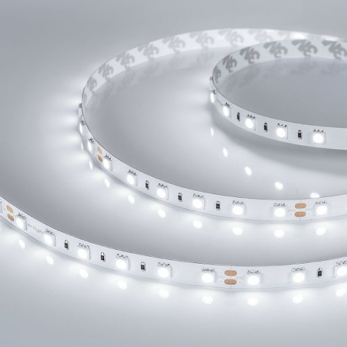 Светодиодная Лента RT-B60-10mm 24V White6000 (14.4 W/m, IP20, 5060, 5m) (Arlight, 14.4 Вт/м, IP20)