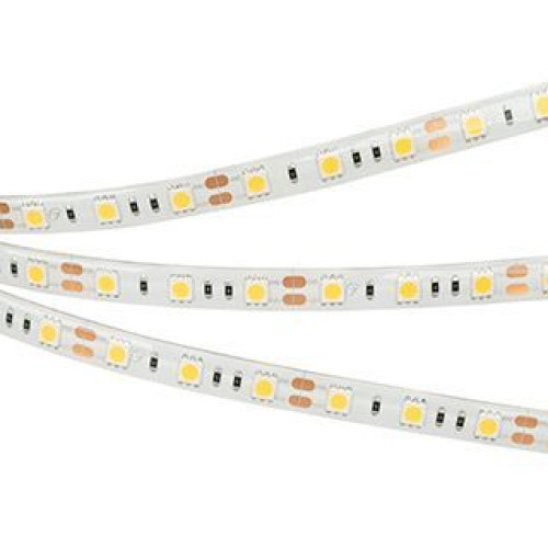 Светодиодная Лента RTW 2-5000SE 12V Cool 2x (5060, 300 LED, LUX) (Arlight, 14.4 Вт/м, IP65)