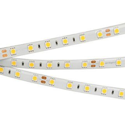 Светодиодная Лента RTW 2-5000SE 24V Cool 2x (5060, 300 LED, LUX) (Arlight, 14.4 Вт/м, IP65)