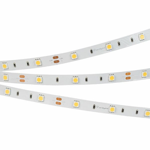 Светодиодная Лента RT 2-5000 12V Cool 8K (5060, 150 LED, LUX) (Arlight, 7.2 Вт/м, IP20)