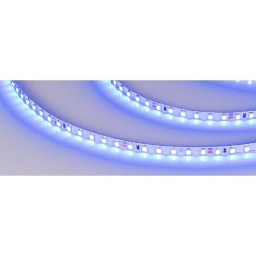 Светодиодная Лента RT 2-5000 24V Blue 5mm 2x (3528, 600 LED, LUX) (Arlight, 9.6 Вт/м, IP20)