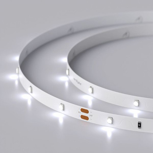 Светодиодная Лента RT 2-5000 24V Cool 8K 0.5x (3528, 150 LED, LUX) (Arlight, 2.9 Вт/м, IP20)