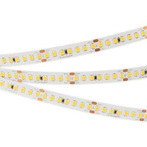 Светодиодная Лента RT 2-5000 24V Cool 8K 3x (2835, 840 LED, LUX) (Arlight, 17 Вт/м, IP20)