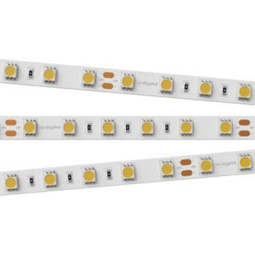 Светодиодная Лента RT 2-5000 24V Warm2400 2x (5060, 300 LED, LUX) (Arlight, 14.4 Вт/м, IP20)