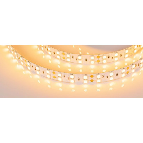 Светодиодная Лента RT 2-5000 24V Yellow 2x2 (5060, 600 LED, LUX) (Arlight, 28.8 Вт/м, IP20)