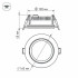 Светодиодная панель LT-R160WH 12W Warm White 120deg (Arlight, IP40 Металл, 3 года)