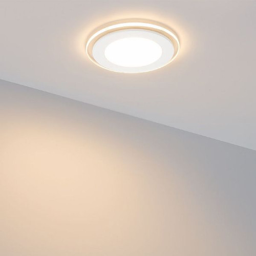 Светодиодная панель LT-R96WH 6W Warm White 120deg (Arlight, IP40 Металл, 3 года)