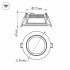 Светодиодная панель LT-R96WH 6W Warm White 120deg (Arlight, IP40 Металл, 3 года)