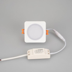 Светодиодная панель LTD-80x80SOL-5W Day White 4000K (Arlight, IP44 Пластик, 3 года)