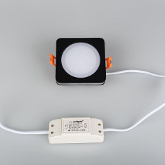 Светодиодная панель LTD-80x80SOL-BK-5W Day White (Arlight, IP44 Пластик, 3 года)