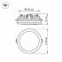 Светодиодная панель LTD-95SOL-10W Warm White (Arlight, IP44 Пластик, 3 года)