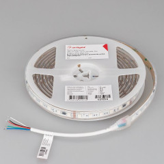 Светодиодная Лента герметичная DMX-PS-B60-15mm 24V RGB-PX6 (15W/m, IP67, 5060, 5m) (Arlight, -)