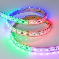 Светодиодная Лента герметичная DMX-PS-B60-15mm 24V RGB-PX6 (15W/m, IP67, 5060, 5m) (Arlight, -)