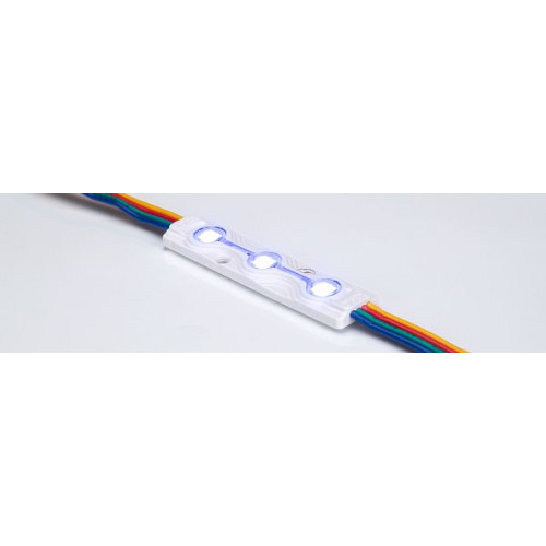 Светодиодный Модуль герметичный ARL-ORION-R07-12V RGB (5050, 3 LED) (Arlight, Закрытый)