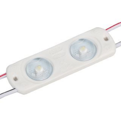 Светодиодный Модуль герметичный CRAFT-2835-2-12V Warm 170deg (56х17,5mm, 0.8W, IP67) (Arlight, Закрытый)