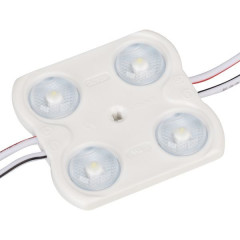 Светодиодный Модуль герметичный CRAFT-2835-4-12V Warm 170deg (45x43mm, 1.6W, IP67) (Arlight, Закрытый)