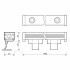 Светодиодный прожектор AR-LINE-1000M-24W-24V RGB (Grey, 30 deg, DMX512) (Arlight, Закрытый)