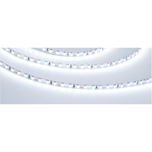 Светодиодная Лента RT 2-5000 12V Cool 8K 5mm 2x (3528, 600 LED, LUX) (Arlight, 9.6 Вт/м, IP20)