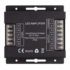 Усилитель ARL-5022-RGBW (12-24V, 4x8A, 384-768W) (Arlight, IP20 Металл, 3 года)