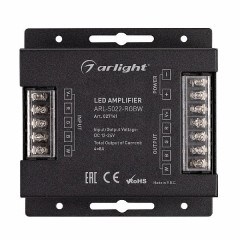 Усилитель ARL-5022-RGBW (12-24V, 4x8A, 384-768W) (Arlight, IP20 Металл, 3 года)