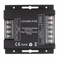 Усилитель ARL-5022-RGB (12-24V, 3x10A, 360-720W) (Arlight, IP20 Металл, 3 года)