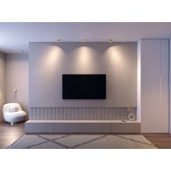 Модуль светодиодный PLURIO-LAMP-R77-9W Warm3000 (BRS, 36 deg, 2-2, 38V, 200mA) (Arlight, Металл)