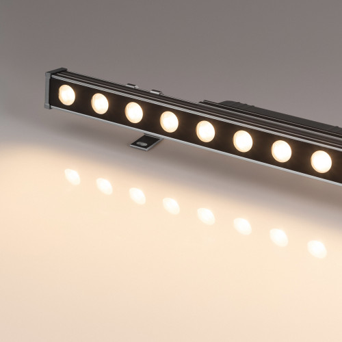 Светодиодный прожектор AR-LINE-500M-12W-220V Warm (Grey, 30 deg) (Arlight, IP65 Металл, 3 года)